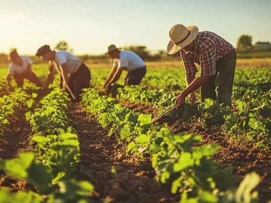 Organic Farm Worker
