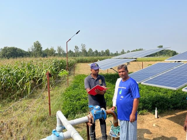 Solar Irrigation System Operator
